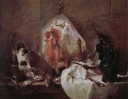 Jean Baptiste Simeon Chardin la raie France oil painting artist